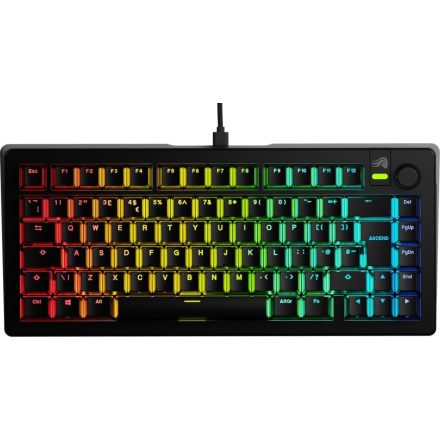 Glorious GMMK 3 75% Prebuilt RGB Mechanical Gaming Keyboard Black UK