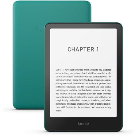 Amazon Kindle Paperwhite (2024) 7" E-book olvasó 16GB Metallic Jade (Reklámos verzió)