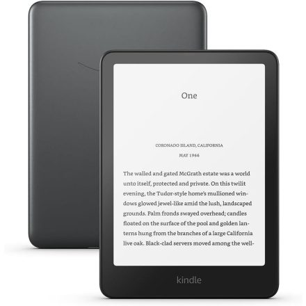 Amazon Kindle Paperwhite (2024) 7" E-book olvasó 32GB Metallic Black (Reklám mentes)