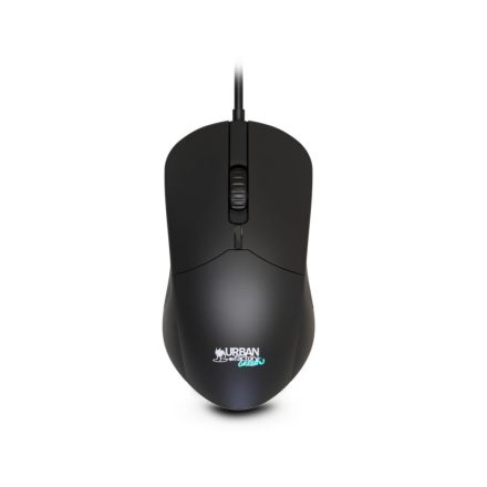 URBAN factory Cyclee Wired mouse Black