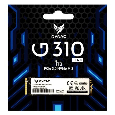 Dynac 1TB M.2 2280 NVMe G310