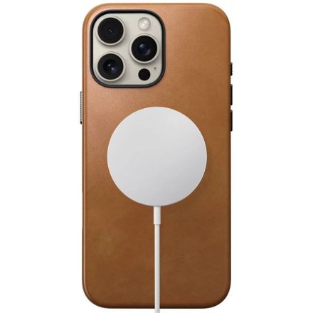 Nomad Traditional Leather case english Tan-C iPhone 16 Pro Max