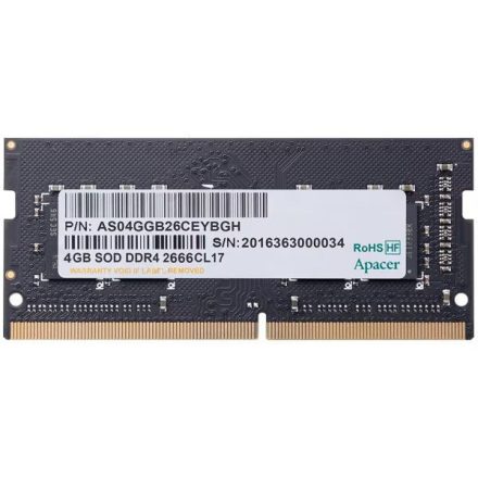 Apacer 4GB DDR4 2666MHz SODIMM