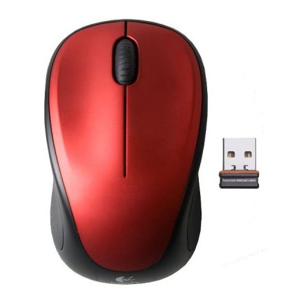 Logitech M235 Wireless Mouse Red