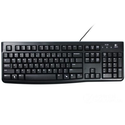 Logitech K120 keyboard Black ENG