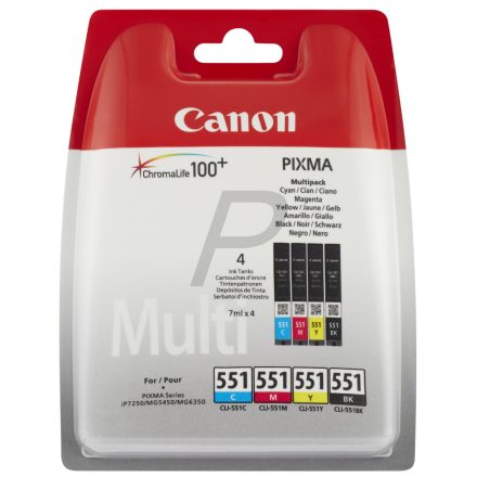 Canon CLI-551 Multipack tintapatron