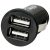 Akyga AK-CH-02 USB Adapter 12-24V/5V/2,1A 2USB Black