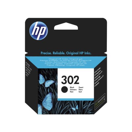 HP F6U66AE (302) Black tintapatron