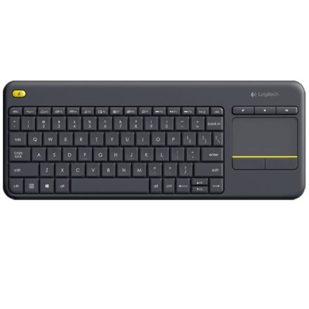 Logitech K400 Plus Wireless Touch Keyboard Black US