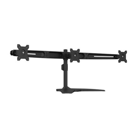 MULTIBRACKETS Asztali állvány (3 képernyős rögzítőkar), M VESA Desktopmount Triple Stand 15-24" (max.VESA: 100x100 mm)