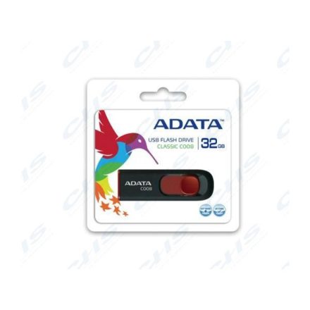 ADATA Pendrive 32GB, C008, Fekete