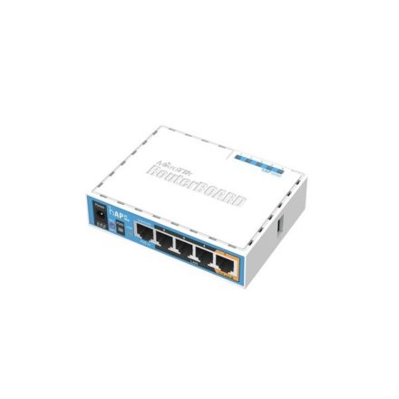 MIKROTIK Wireless Router RouterBoard DualBand, 5x100Mbps, 733Mbps, Asztali - RB952UI-5AC2ND