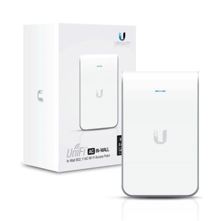 UBiQUiTi Wireless Access Point DualBand 3x1000Mbps, 1,167Gbps, Falra szerelhető, POE tápegység nélkül - UAP-AC-IW