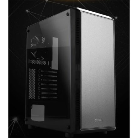 ZALMAN Ház Midi ATX S4 Tápegység nélkül, Fekete