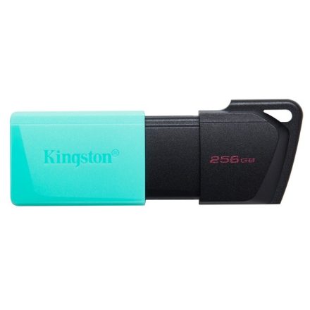 KINGSTON Pendrive 256GB, DT Exodia M USB 3.2 Gen 1 (fekete-kékeszöld)