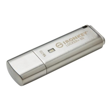 KINGSTON Pendrive 16GB, IronKey Locker+ 50 AES 256