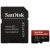 SANDISK 214504, MICROSDXC EXTREME PRO KÁRTYA 128GB, 200MB/s C10, V30, UHS-I, U3, A2