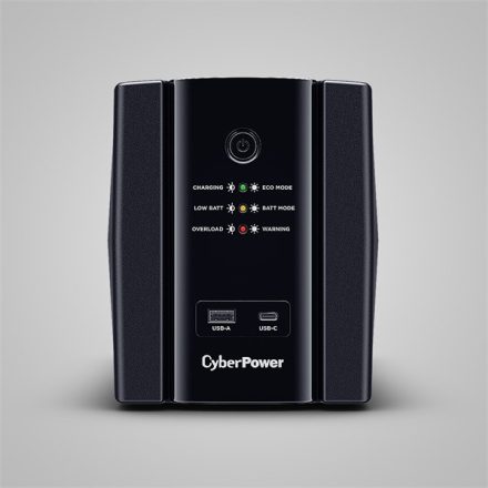 CYBERPOWER UPS UT2200EG (4 aljzat) 2200VA 1320W, 230V szünetmentes tápegység LINE-INTERACTIVE