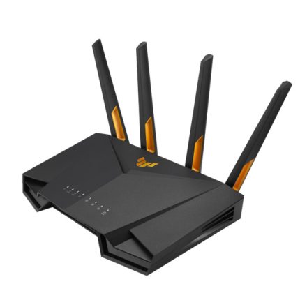 ASUS Wireless Router Dual Band AX4200 1xWAN(2.5Gbps) + 4xLAN(1000Mbps) + 1xUSB, TUF-AX4200