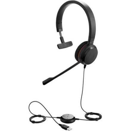 JABRA Fejhallgató - Evolve 20 UC Mono Vezetékes USB, Mikrofon