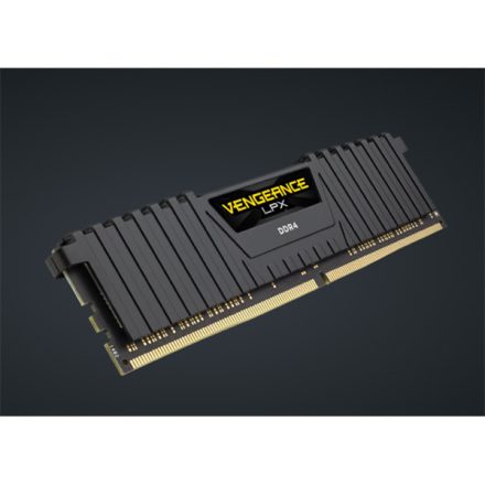 CORSAIR Memória VENGEANCE DDR4 16GB 3000MHz C16 LPX, fekete