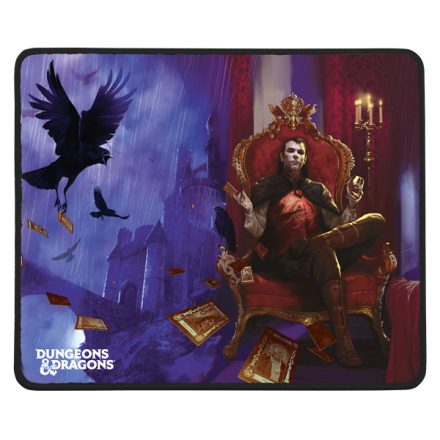 KONIX - DUNGEONS & DRAGONS "Curse Of Strah" Gaming Egérpad 49x49x270mm, Fekete-Piros