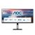 AOC VA monitor U34V5C/BK, 3440x1440, 21:9, 300cd/m2, 1ms, HDMI/DisplayPort/USB-C/4xUSB, hangszóró