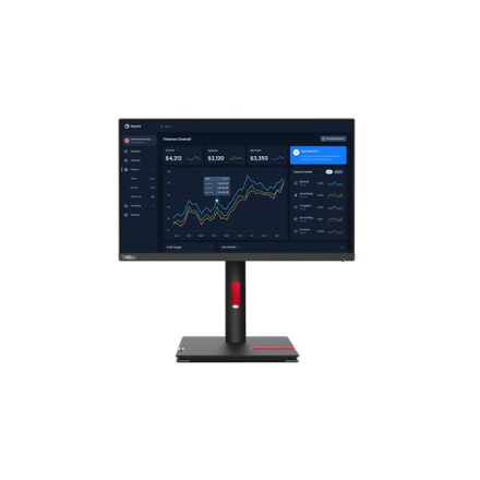 LENOVO Monitor ThinkVision T22i-30; 21,5" FHD 1920x1080 IPS, 16:9, 1000:1, 250cd/m2, 6ms, VESA, D-Sub, HDMI, DP