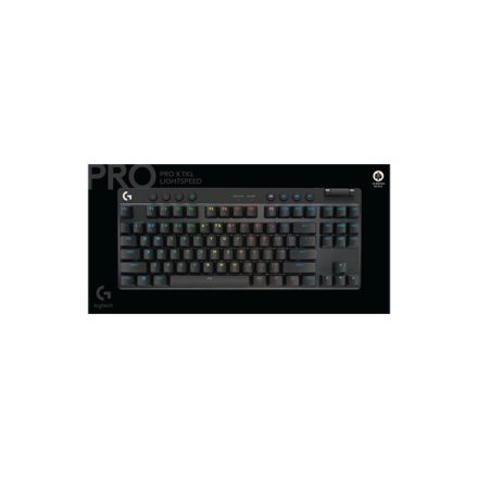 LOGITECH Billentyűzet - G Pro Lightspeed RGB Mechanikus Gaming Vezetékes TKL (Tactile) US, Fekete