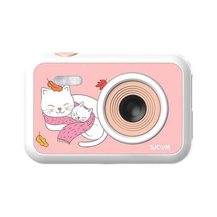 SJCAM Kids Camera FunCam, Cat,  5MP, 1080P felbontás, videó és fotó mód, játék funkció, LCD kijelző, 32GB- ig