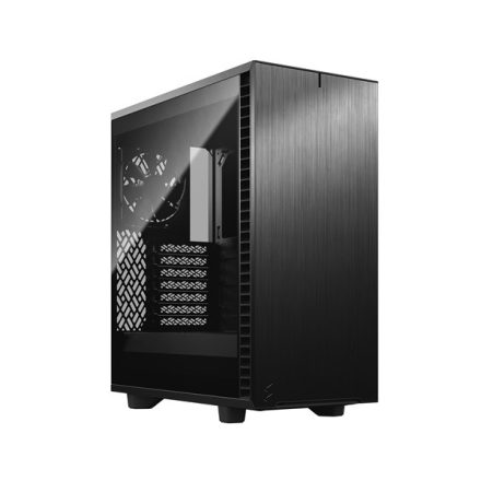 FRACTAL DESIGN Ház Midi ATX Define 7 Compact TG Tint Tápegység nélkül, Fekete Üvegfalú