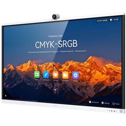 Huawei eKit IdeaHub S2 Interaktív kijelző, 75", 4K+CAM, HDMI, USB Type-A/C, Wi-Fi 6, RJ45 - IHS2-75SA