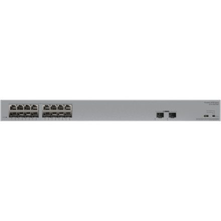 Huawei eKit Switch 16x1000Mbps (124W POE+) + 2x1GE (SFP), Nem menedzselhető, Rackes/Asztali - S110-16LP2SR