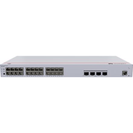 Huawei eKit Switch 24x1000Mbps (400W POE+) + 4x10GE SFP+ + 1konzol port, Layer2, Rackes - S220-24P4X