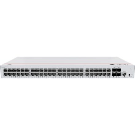 Huawei eKit Switch 48x1000Mbps (380W POE+) + 4x10GE (SFP+) + 1konzol port, Layer2, Rackes - S220-48P4X