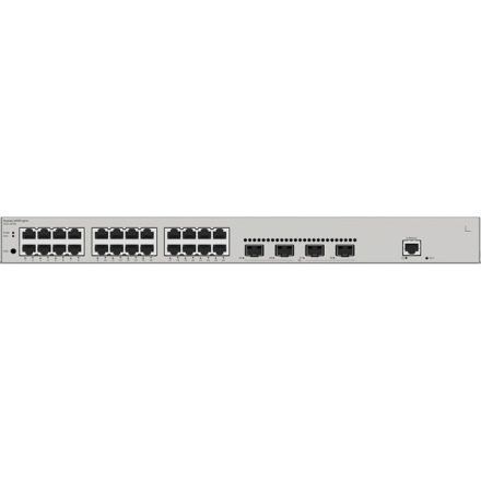 Huawei eKit Switch 24x1000Mbps + 4x1GE (SFP) + 1konzol port, iStack, Rackes - S310-24T4S