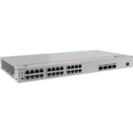 Huawei eKit Switch 24x1000Mbps (400W POE+) + 4x1GE (SFP) + 1konzol port, iStack, Rackes - S310-24P4S