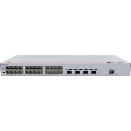 Huawei eKit Switch 24x1000Mbps + 4x10GE (SFP+) + 1konzol port, iStack, Rackes -  S310-24T4X