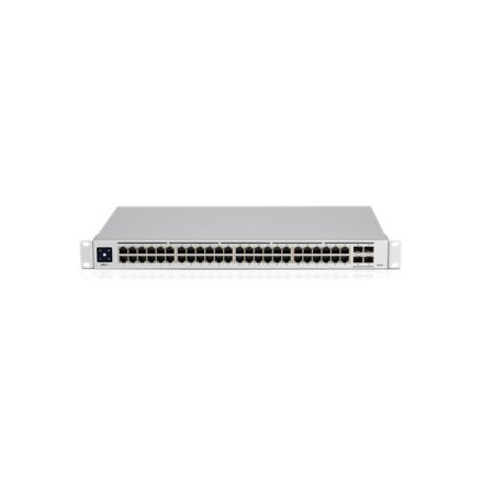 UBiQUiTi Switch 48x1000Mbps + 4x10000Mbps SFP+, Menedzselhető, Rackes - USW-PRO-48