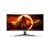 AOC Ívelt Gaming 144Hz VA monitor 34" CU34G2XE/BK, 3440x1440, 21:9, 300cd/m2, 1ms, 2xHDMI/DisplayPort