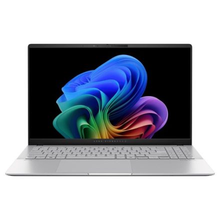 ASUS CONS NB Vivobook S15 S5507QA-MA006W 15,6" 2,8K OLED GL, Qualc.Snapd. X1E 78 100 , 16GB, 1TB M.2, INT, WIn11H, Ezüst