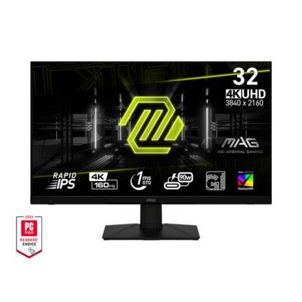 MSI Monitor GAMING MAG 322UPF 32" UHD, 3840x2160, 160Hz IPS 16:9, 1000:1 CR, 440cd/m2, 1 ms, HDMI, DP, USB-C, Black