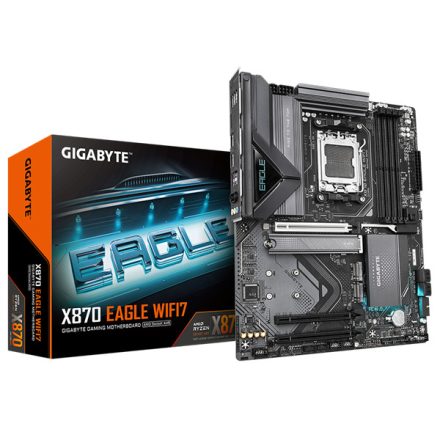 GIGABYTE Alaplap AM5 X870 EAGLE WIFI7 AMD X870, ATX