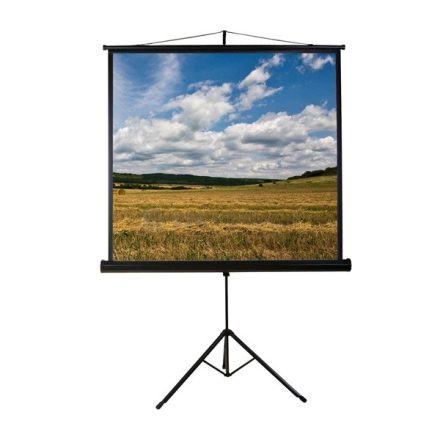 FUNSCREEN 100" (4:3) manuális tripod vetítővászon (hordozható, Méret: 203x152 cm)