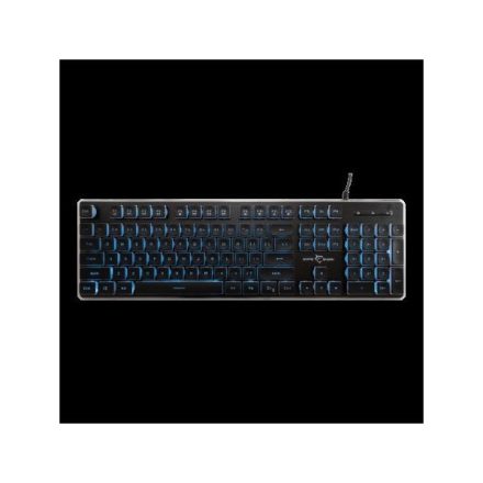 WHITE SHARK  TACHI-B/US WS GK-003141B-US gamer billentyűzet, 104 gomb fekete (angol)