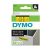 Feliratozógép szalag Dymo D1 S0720580/45018 12mmx7m ORIGINAL fekete/sárga