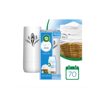 Légfrissítő készülék utántöltővel 250 ml AirWick Freshmatic Frissen mosott ruha