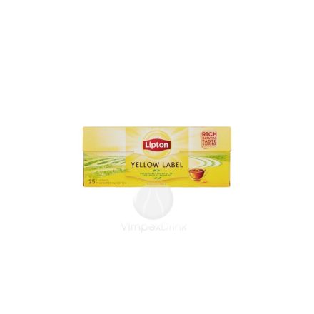 Fekete tea 25x2 g Lipton yellow label