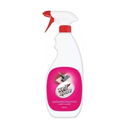 Szőnyeg- és kárpittisztító szórófejes 750 ml Well Done