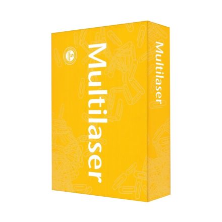 Másolópapír A4, 80g, Multilaser 500ív/csomag